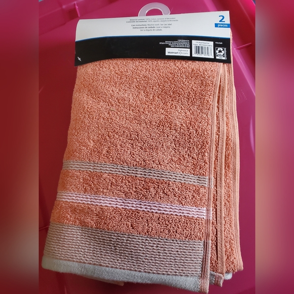 Mainstays bath and hand towel set - Picture 2 of 4